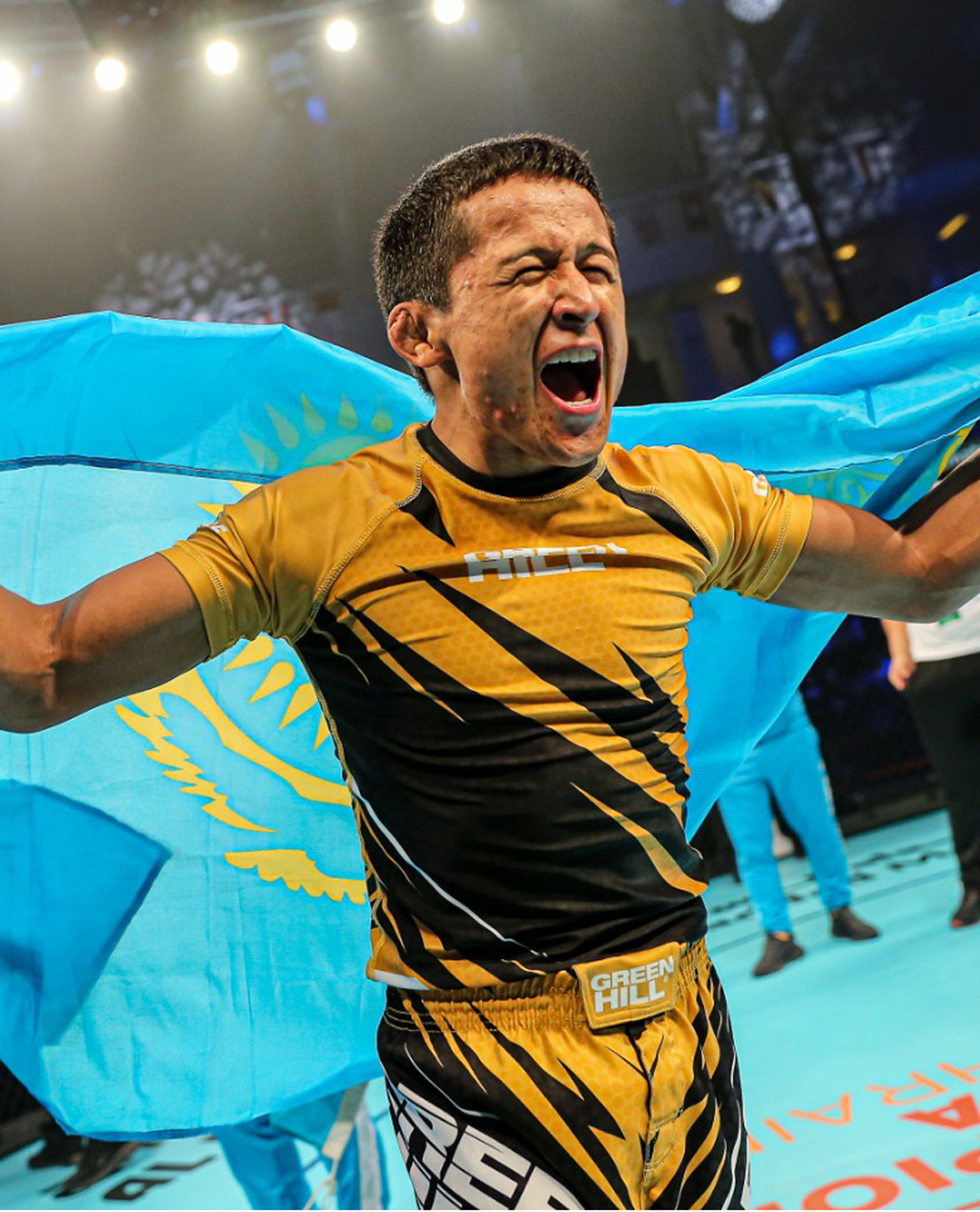 Bagdat Zhubanysh is eyeing his third world title for Kazakhstan ©IMMAF
