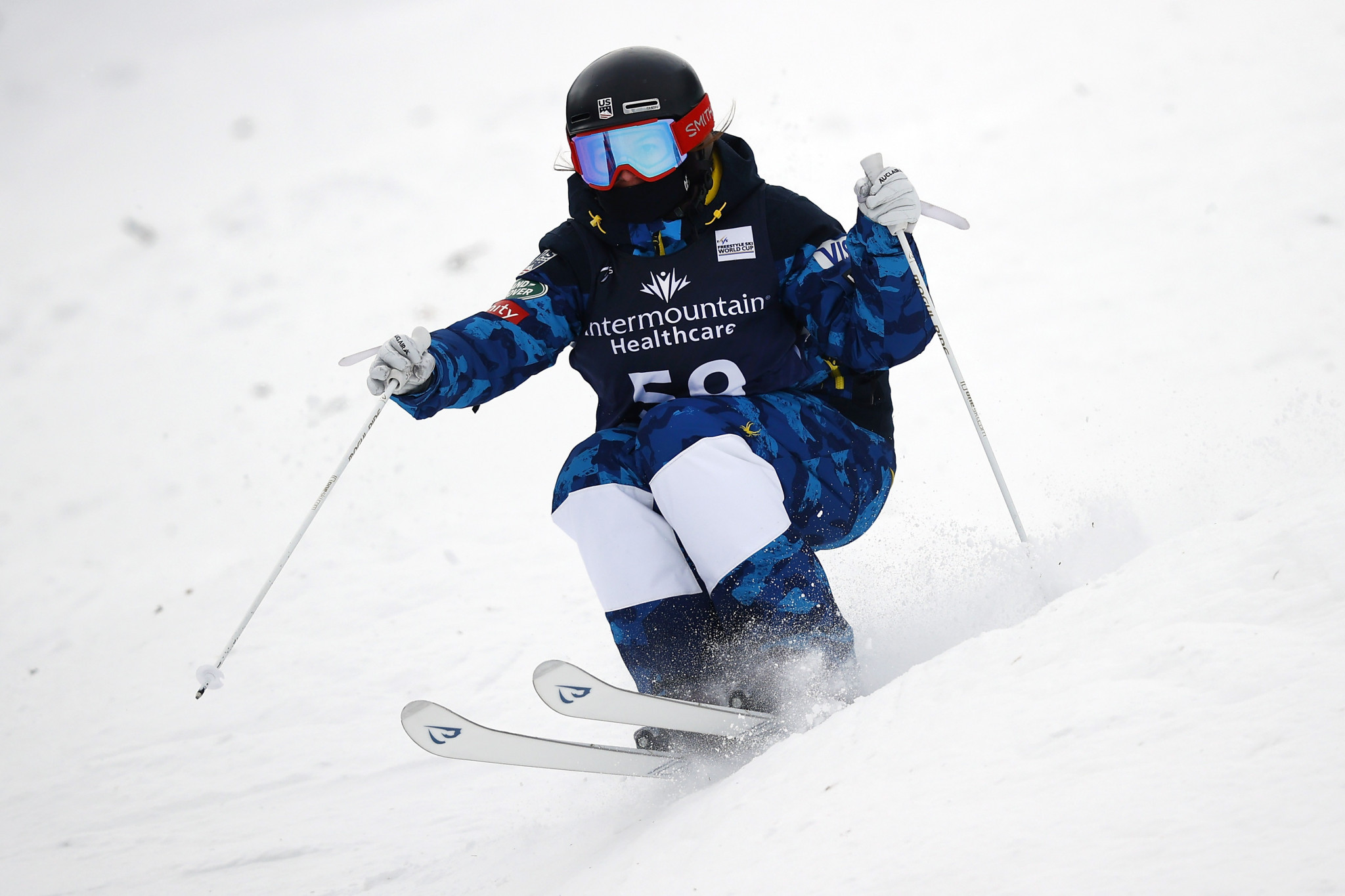 Sabrina Cass claimed the moguls world junior title in 2019 for the United States but will represent Brazil at Beijing 2022 after switching allegiances last year ©Getty Images