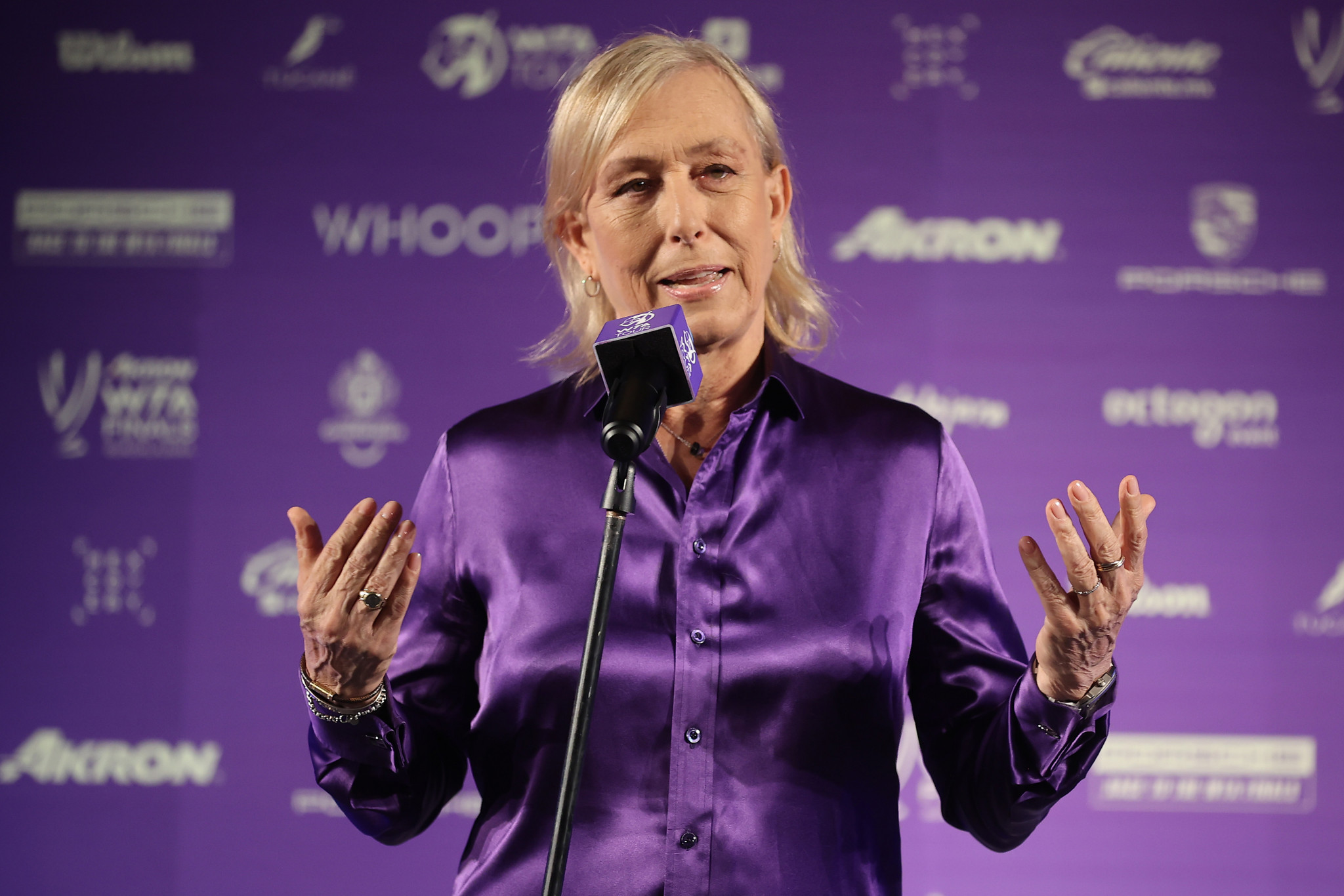 Martina Navratilova has slammed the IOC over a lack of leadership on the transgender issue ©Getty Images
