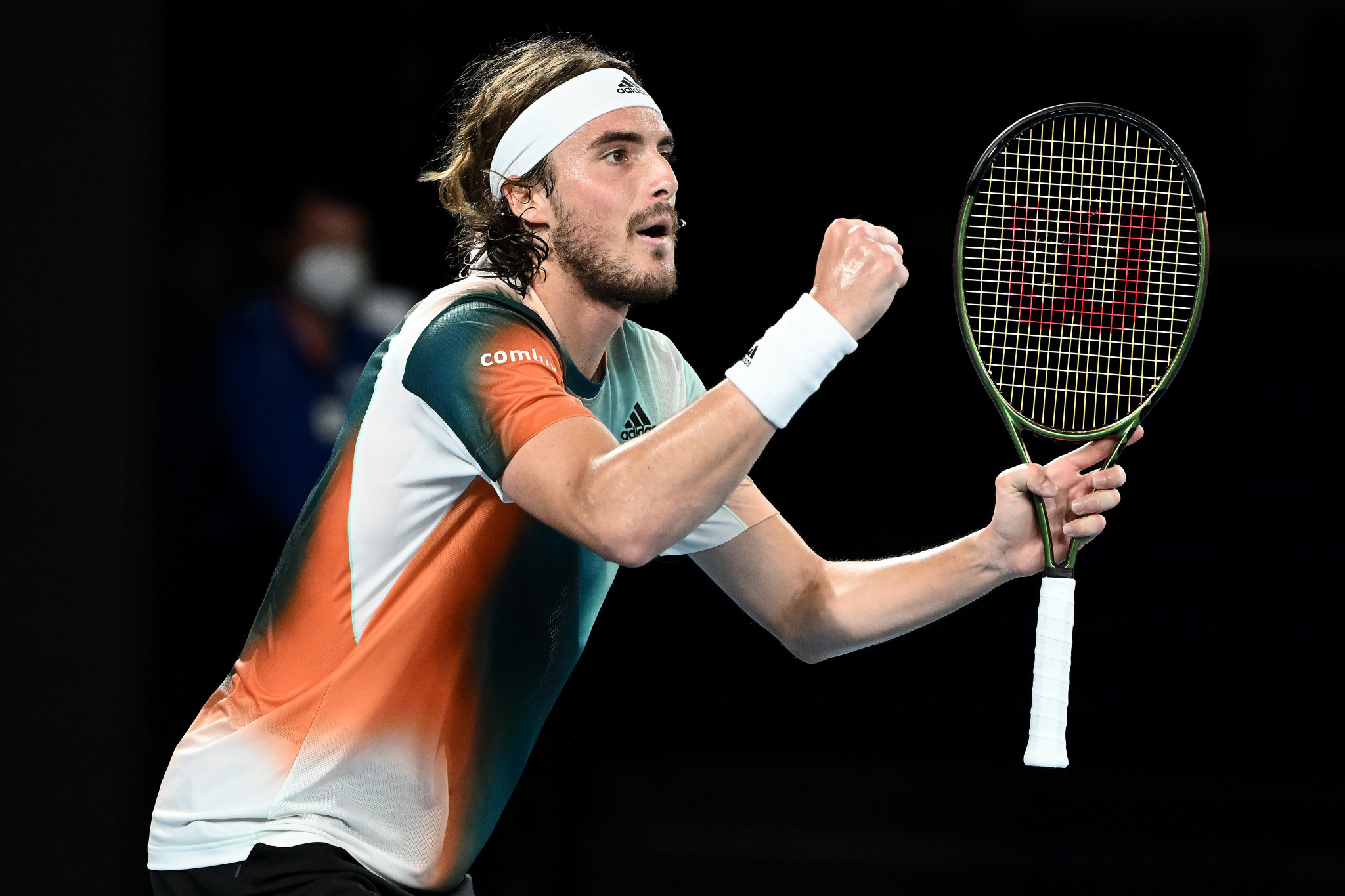 Greece's Stefanos Tsitsipas continued his bid for a first Grand Slam victory by beating American Taylor Fritz in a thrilling five-set tie ©Getty Images