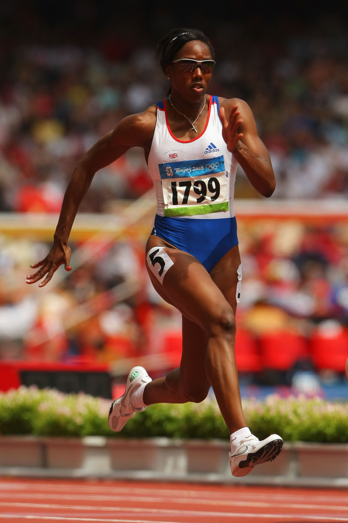 Montell Douglas competed in the 100m and 4x100m relay at the 2008 Summer Olympic Games in Beijing ©Getty Images