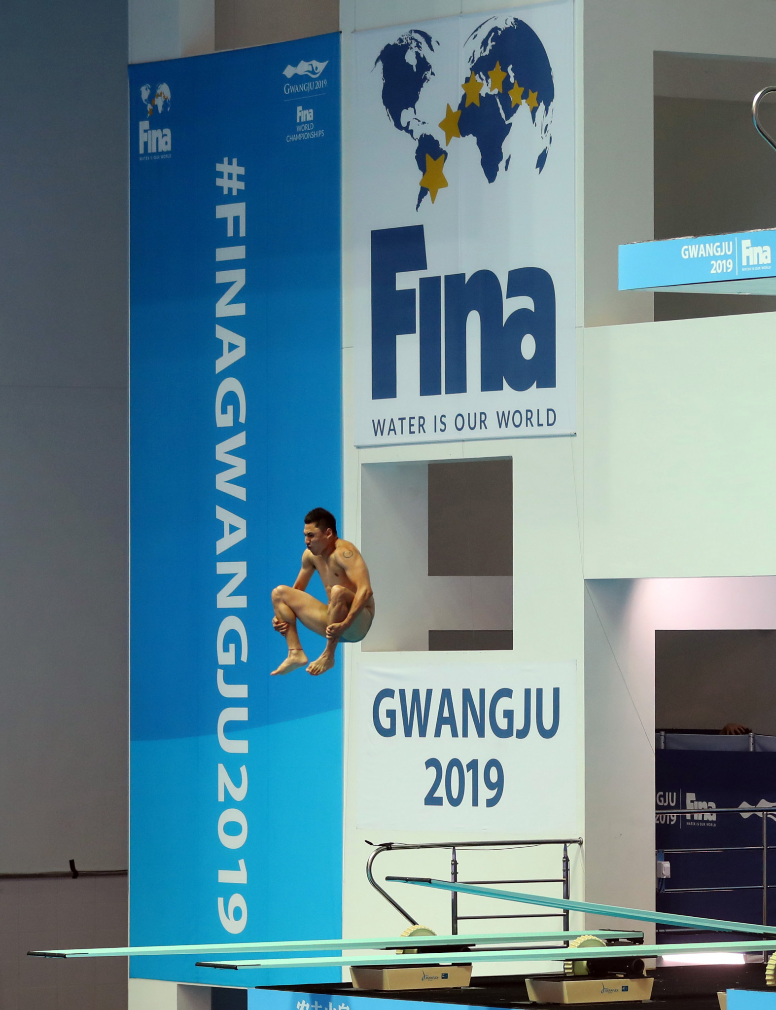 The last FINA World Aquatics Championships were held in Gwangju in South Korea in 2019 ©Getty Images
