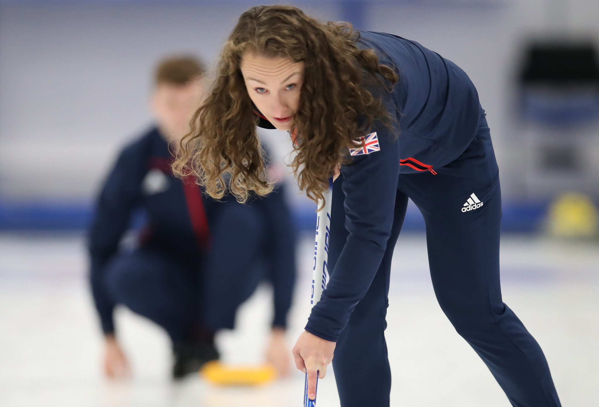 Britain's mixed curlers Jennifer Dodds and Bruce Mouat will be action even before the Opening Ceremony in Beijing ©Getty Images