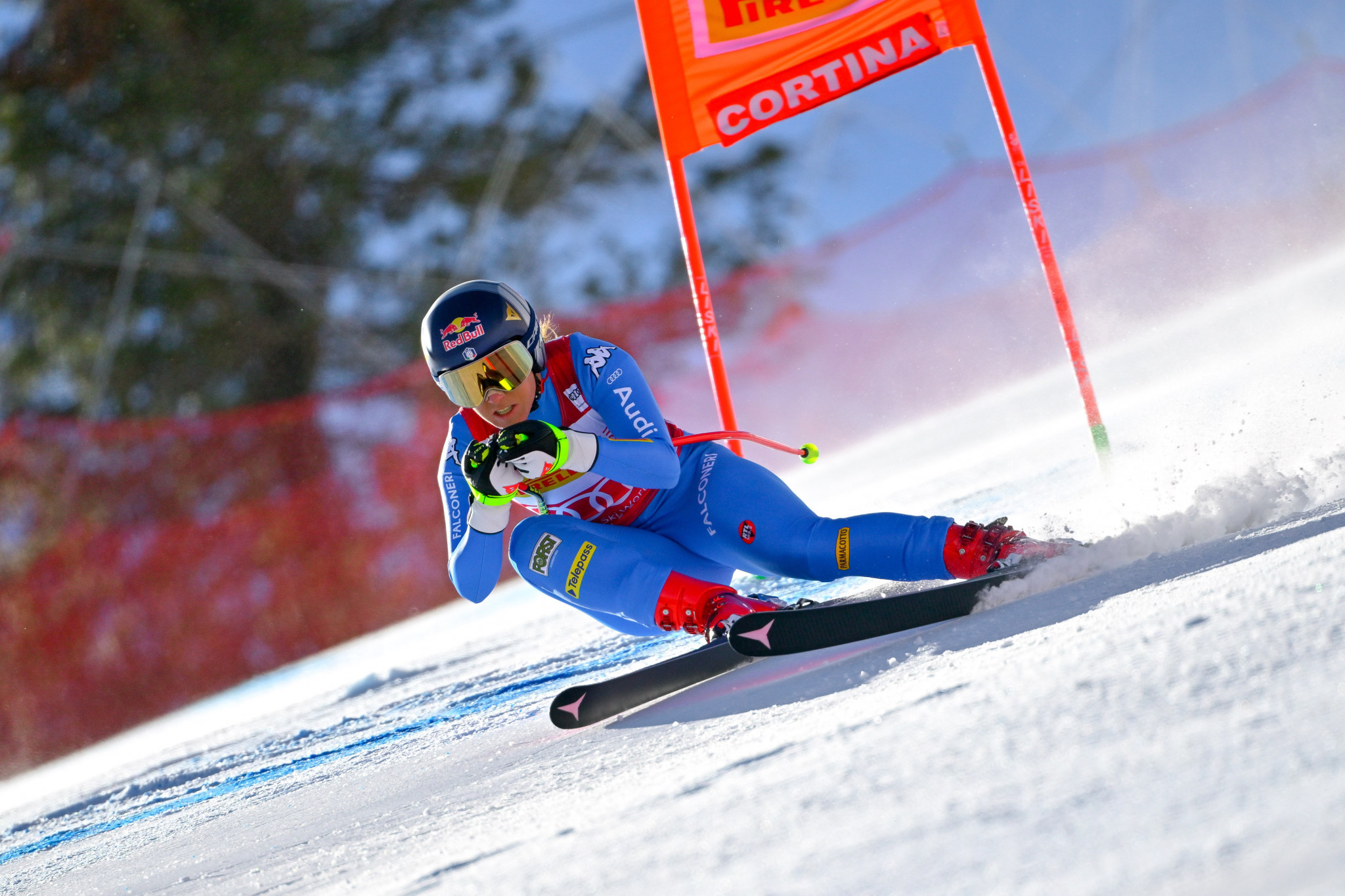 Sofia Goggia faces a race to be fit for the women's Olympic downhill event ©Getty Images