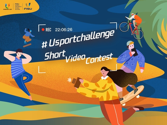 More than a billion people viewed the #Usportchallenge short video contest, Chengdu 2021 have revealed ©Chengdu 2021
