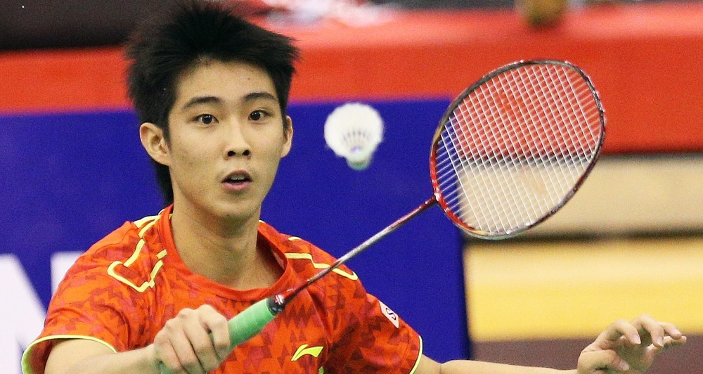 Loh Kean Yew had put Singapore into a 2-1 lead against China at the Badminton Asia Team Championships before their opponents fought back ©BWF