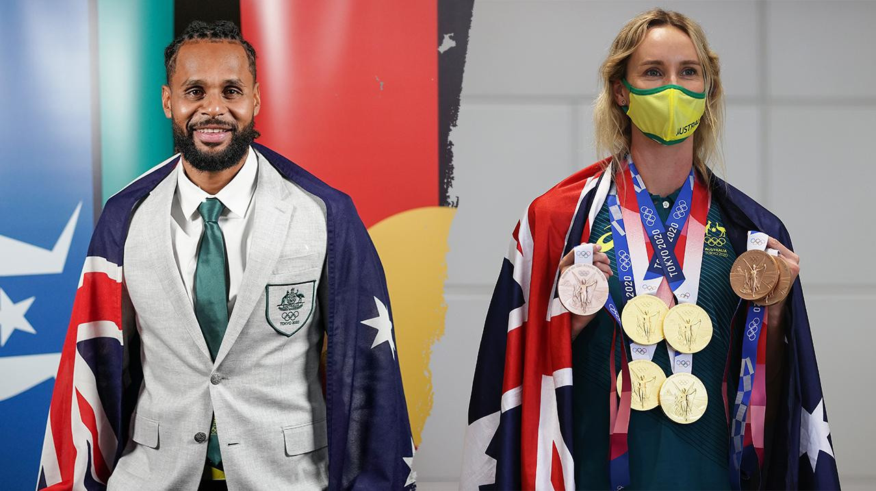 Patty Mills and Emma McKeon have been awarded Member of the Order of Australia ©AOC