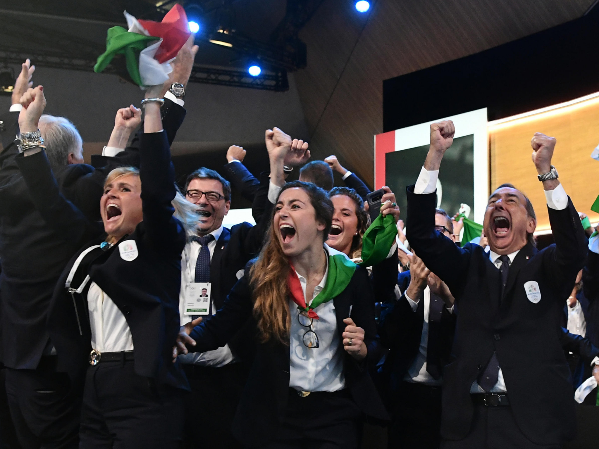 Milan Cortina 2026 is hoping to tap into the excitement of Italy being awarded the Winter Olympic and Paralympic Games to help inspire the youth of Italy ©Getty Images
