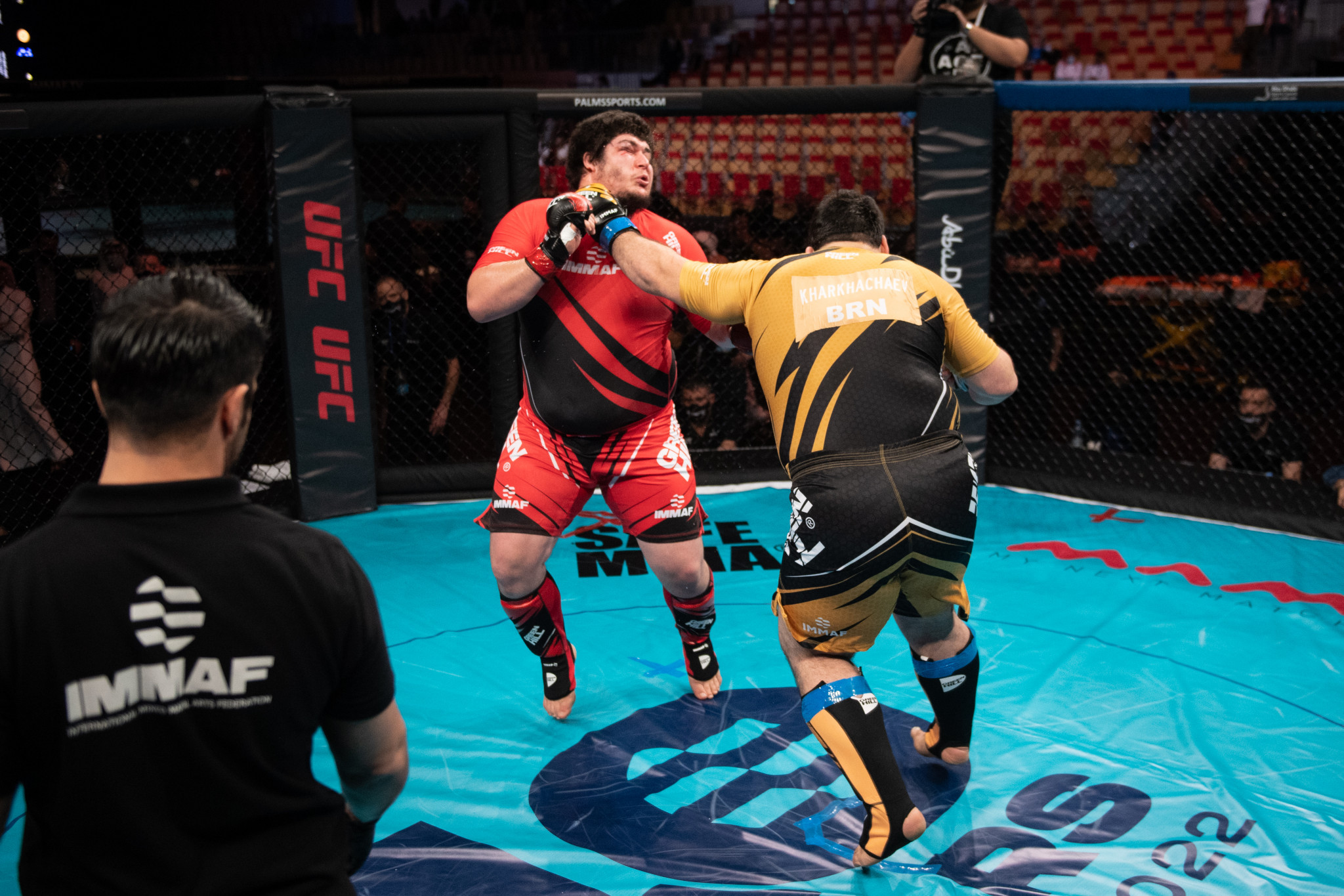 Kharkhachaev powers through in search of third title at IMMAF World Championships