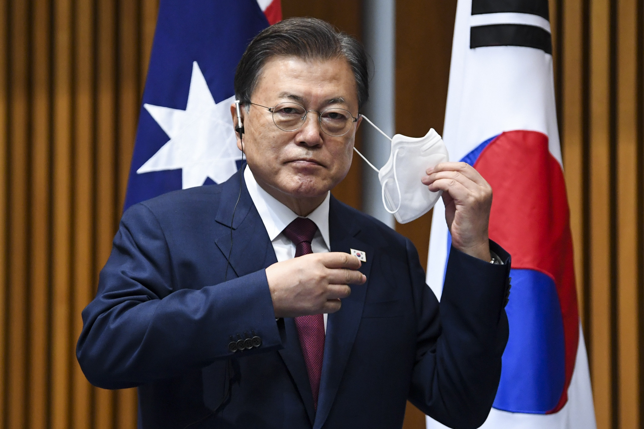 South Korean President Moon Jae-in will not attend the Winter Olympics in Beijing, despite receiving an invitation from China ©Getty Images