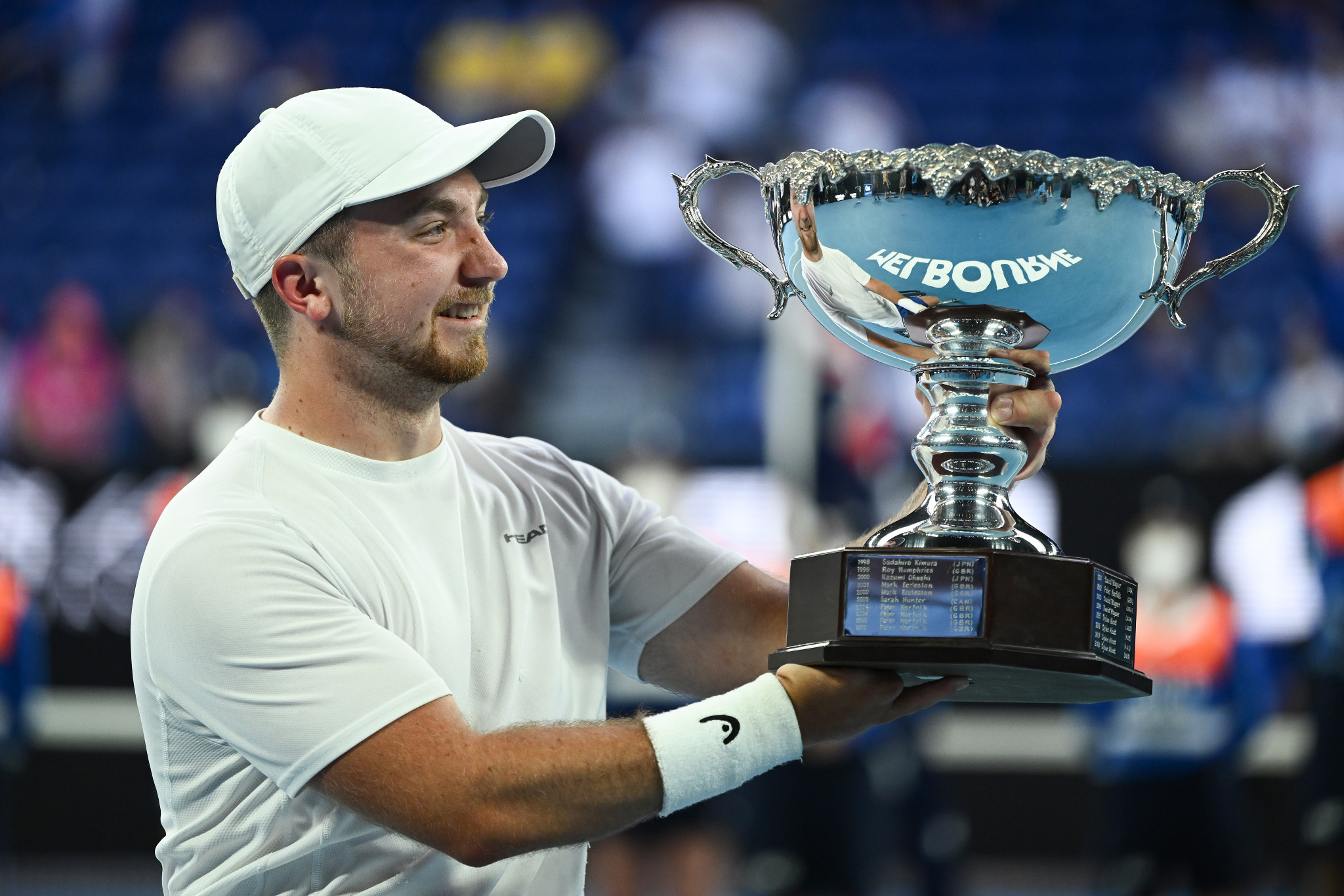 Schröder won his first Australian Open quad singles title by winning 7-5, 6-0 ©Getty Images