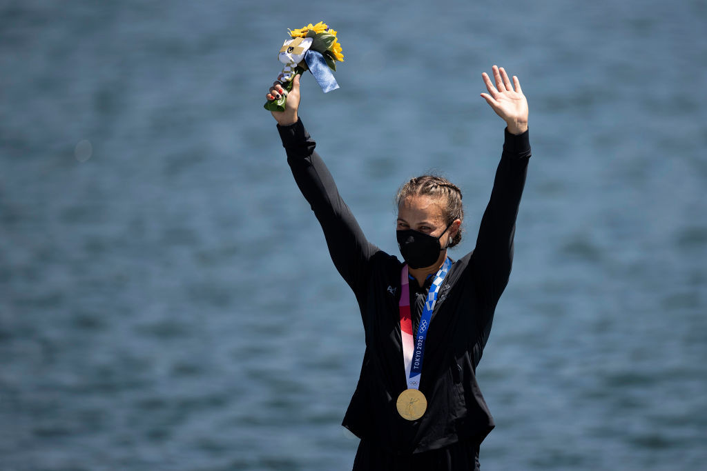 Dame Lisa Carrington claimed three canoe sprint gold medals as New Zealand enjoyed a record-breaking Olympic Games in Tokyo ©Getty Images