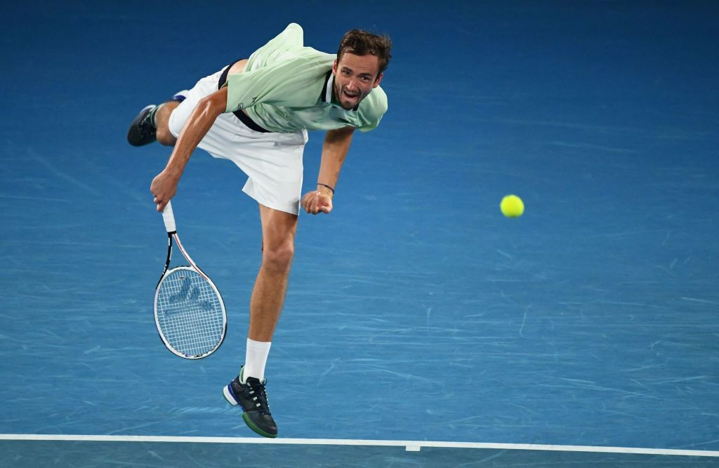 World number two Daniil Medvedev will face Rafael Nadal in the Australian Open final ©Getty Images