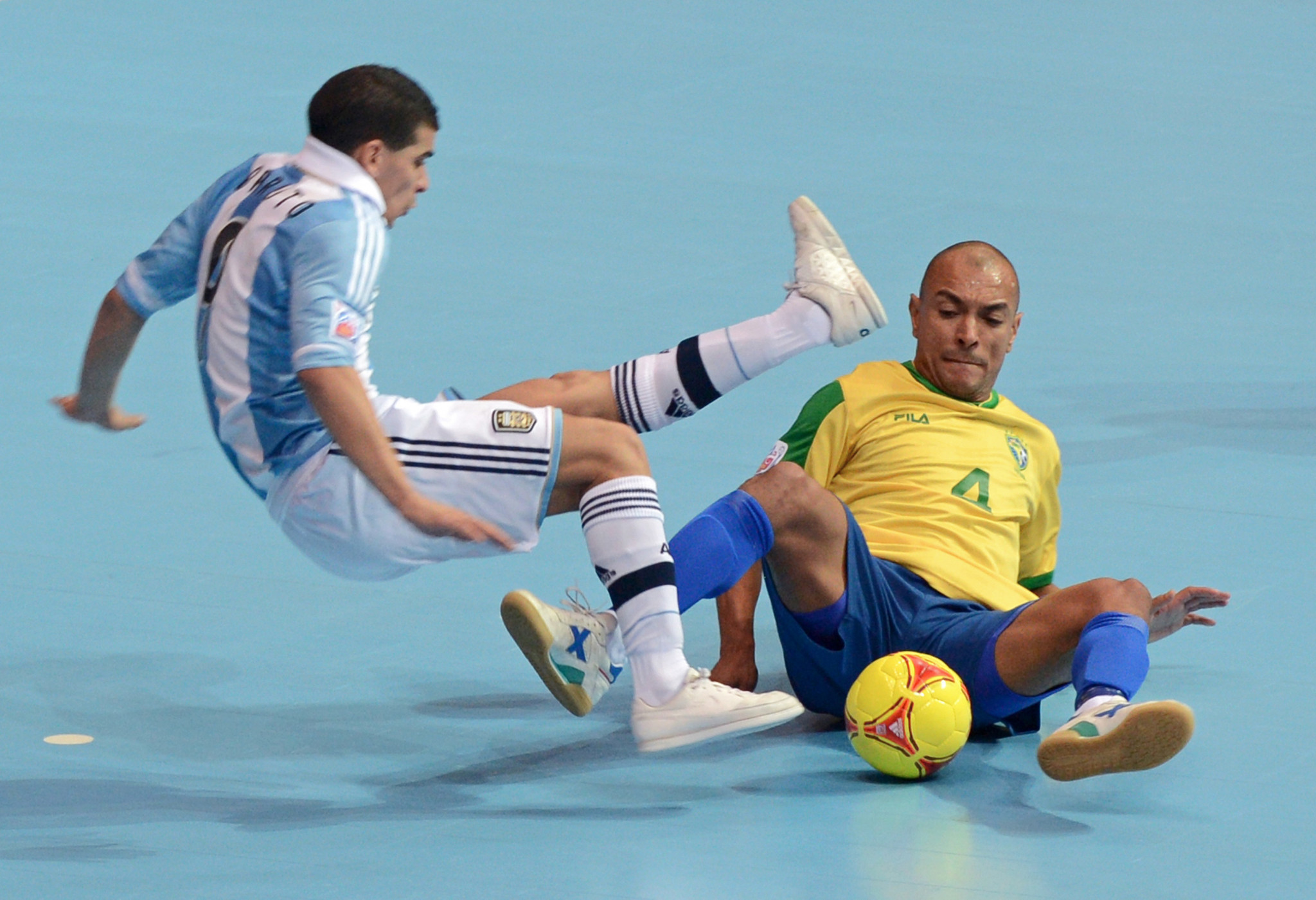 Brazil and Argentina have dominated the Copa América de Futsal, winning 10 and two of the 12 editions, respectively ©Getty Images