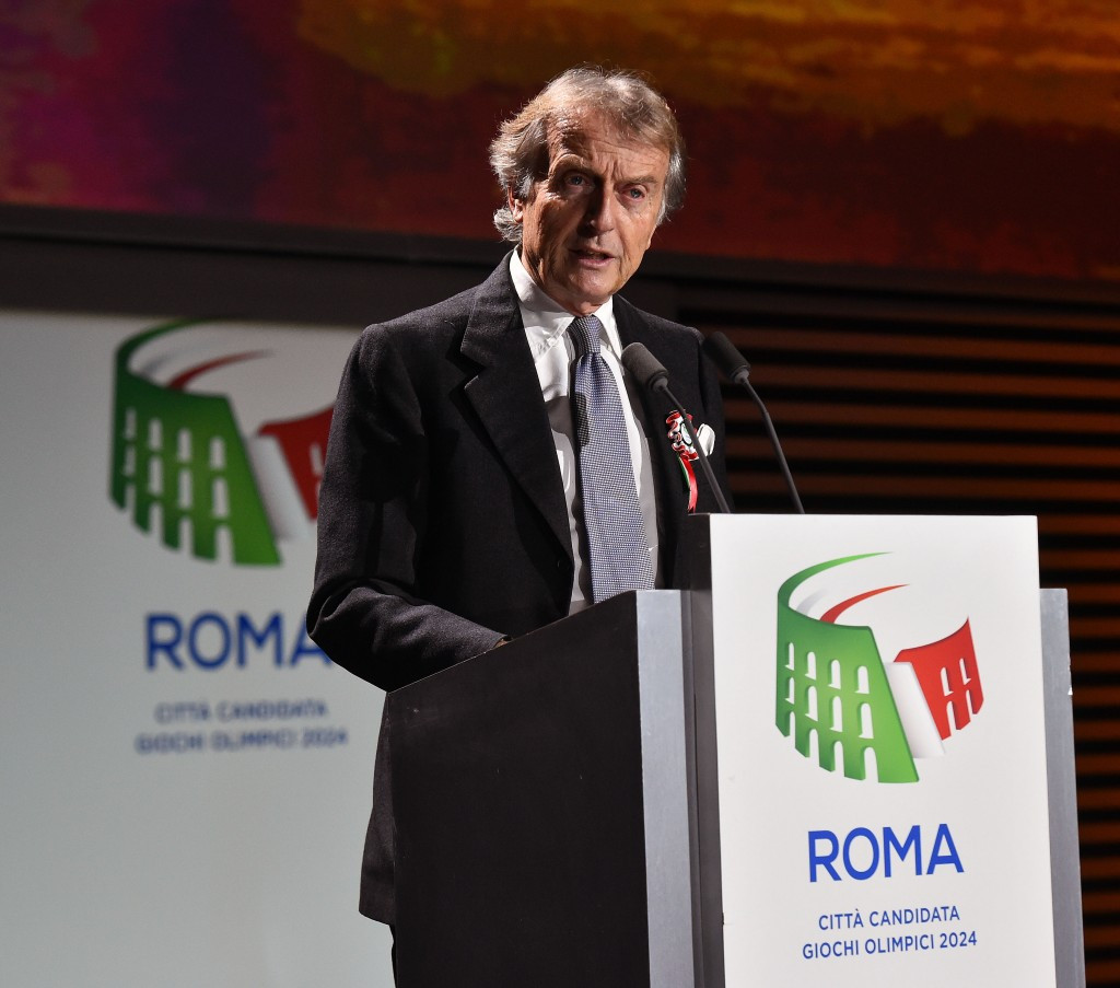 Rome 2024 President Luca Di Montezemolo claims 70 per cent of the facilities required to host events around Rome