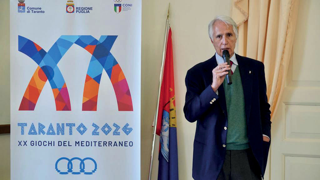 Italian Olympic Committee President Giovanni Malagò believes Taranto 2026 will set the seal on memorable year for Italian sport ©CIJM