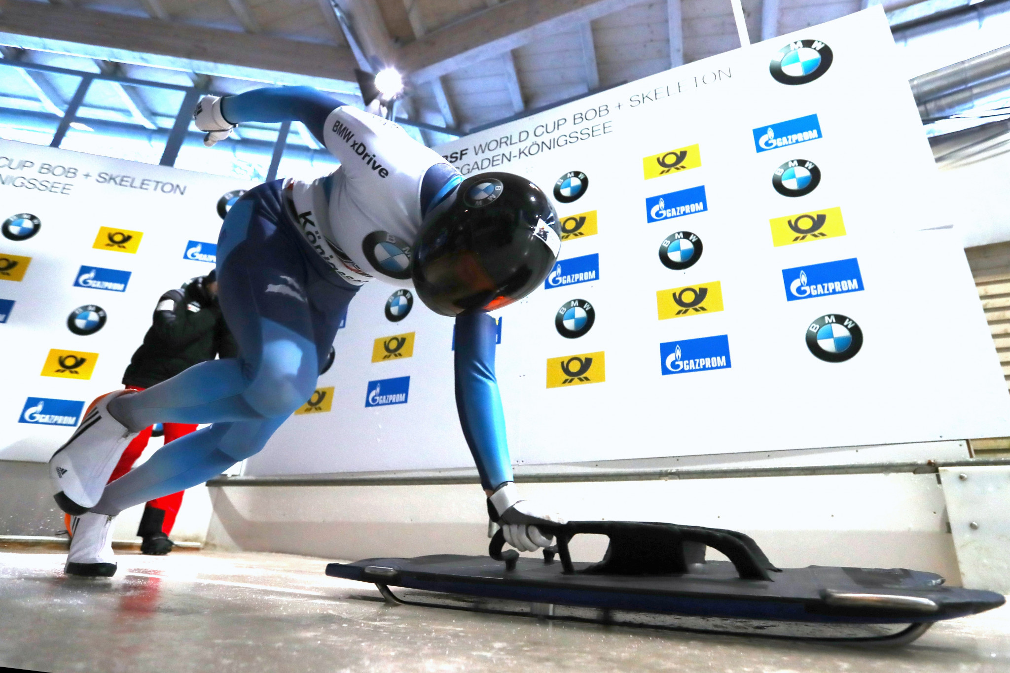 Katie Tannenbaum of the US Virgin Islands secured the final quota spot in the women's skeleton following a re-allocation process, but that could be under threat ©Getty Images