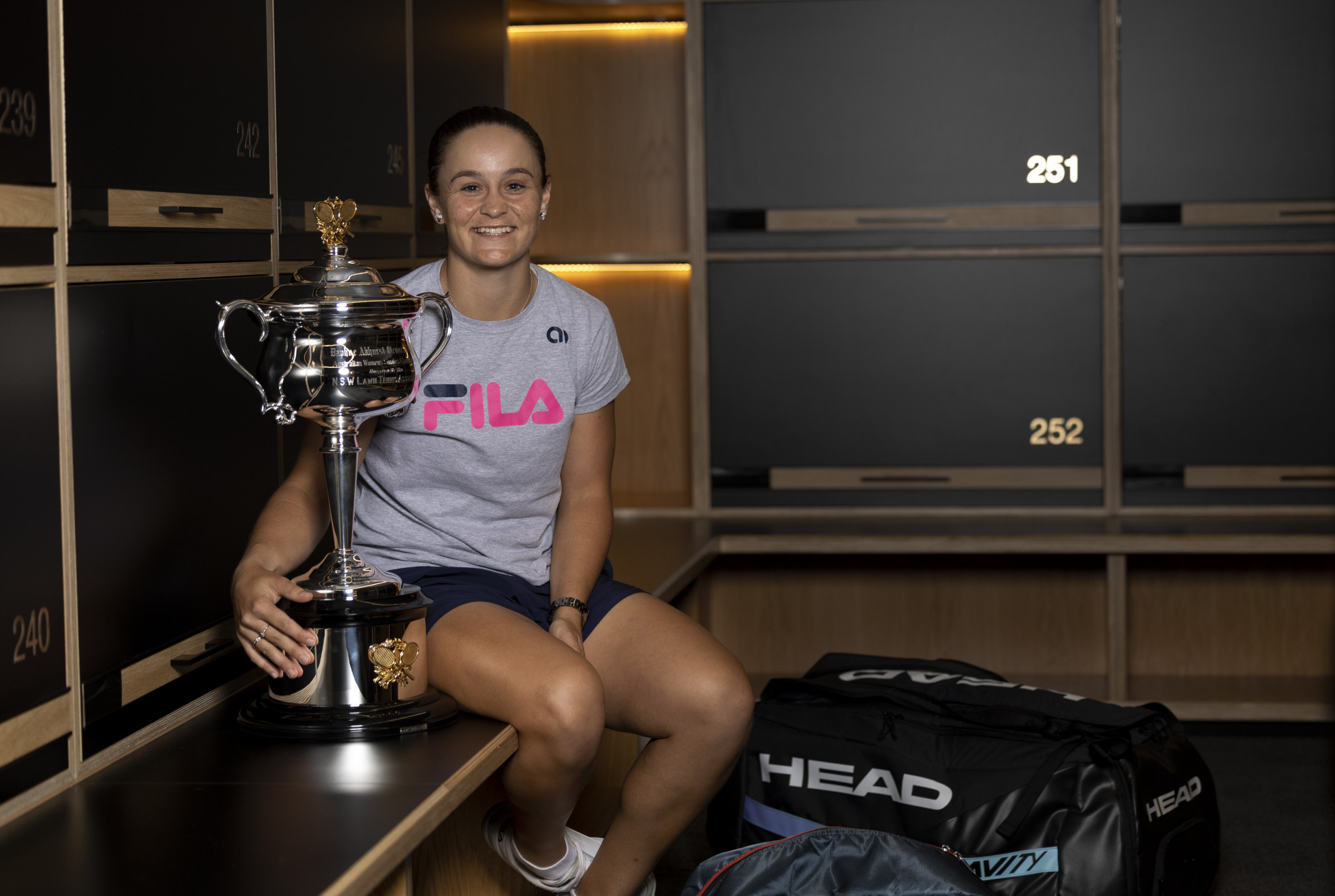 Ashleigh Barty became the first Australian to win the women's singles title at her home Grand Slam since 1978 ©Getty Images
