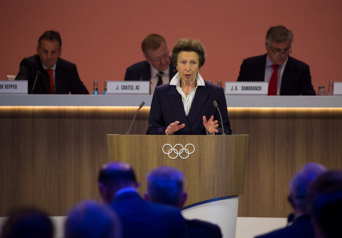 Princess Anne is one of the longest serving members of the IOC, having joined in 1988 ©Getty Images
