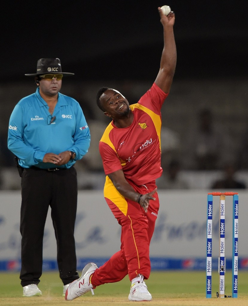 Zimbabwe bowler Vitori banned for illegal action