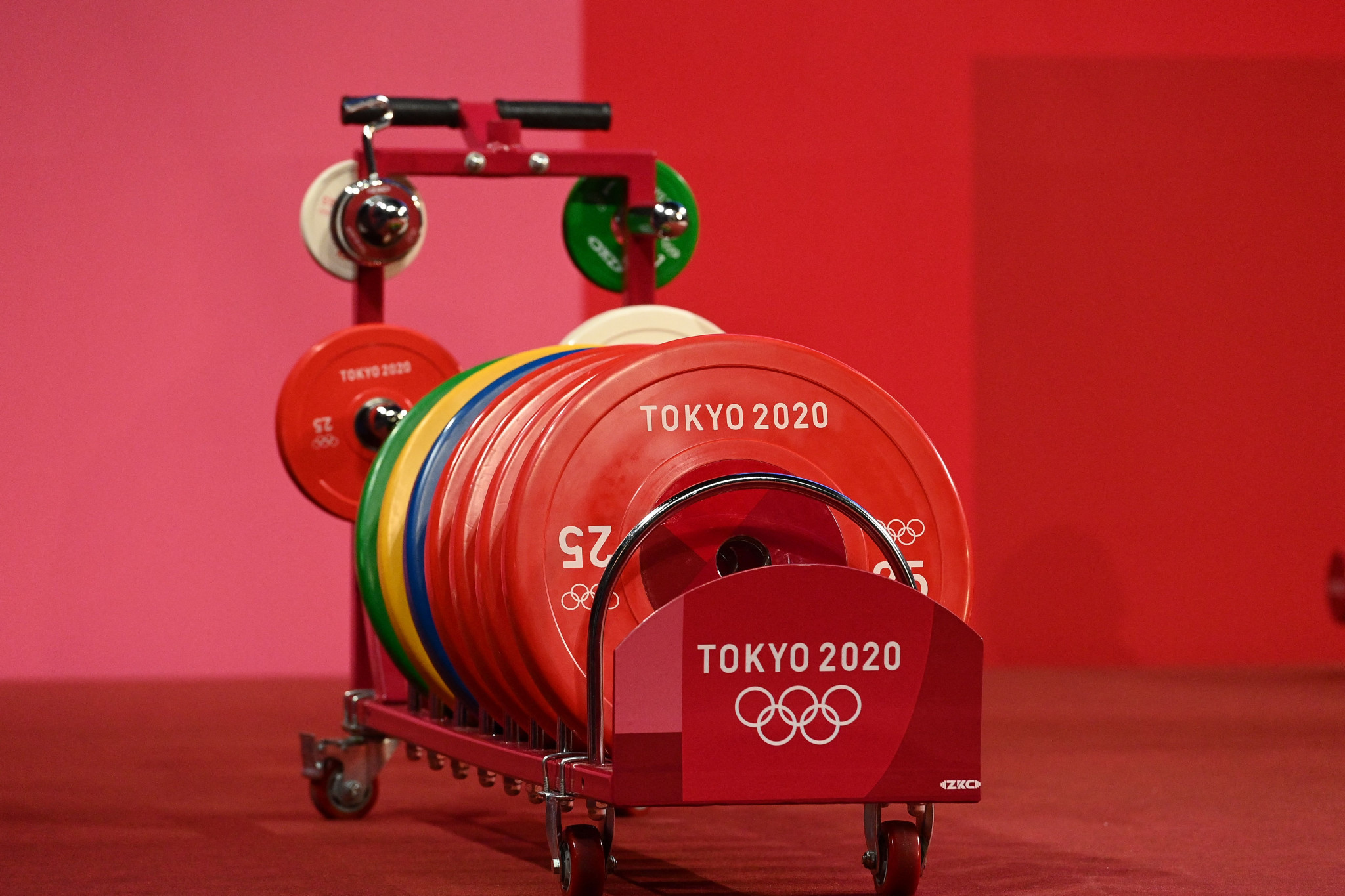 Weightlifting is not on the provisional programme for the Los Angeles 2028 Olympics ©Getty Images