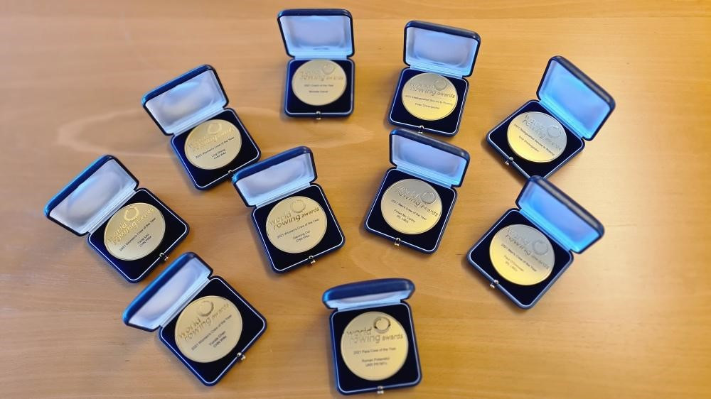 Tokyo 2020 medallists dominate World Rowing Awards