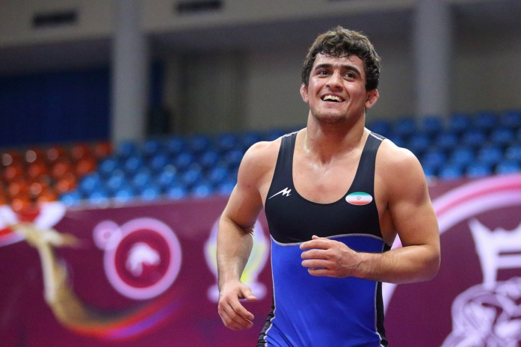 Iran earned three gold medals on the opening day of competition ©UWW