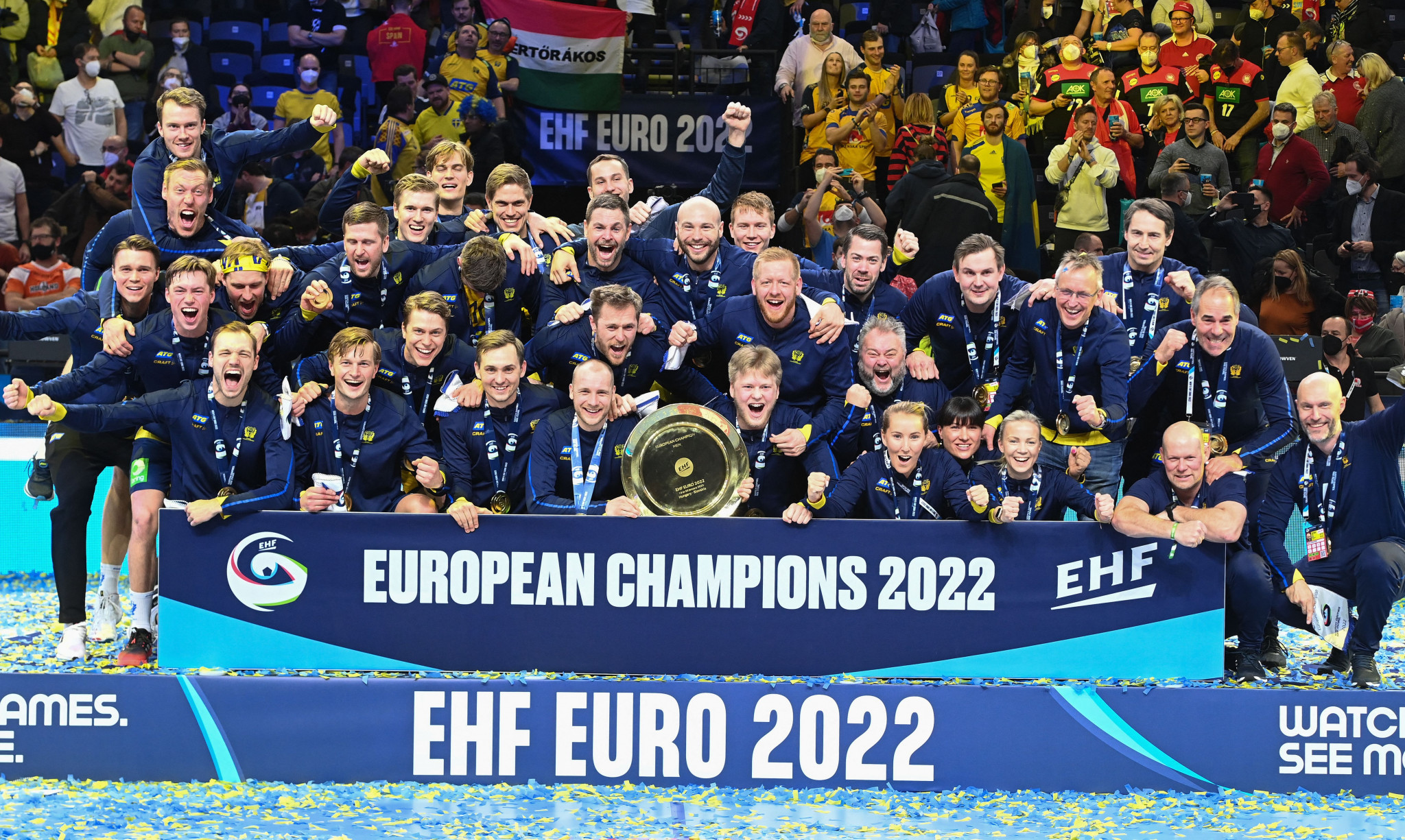 Sweden win European Men's Handball Championship with last-gasp penalty