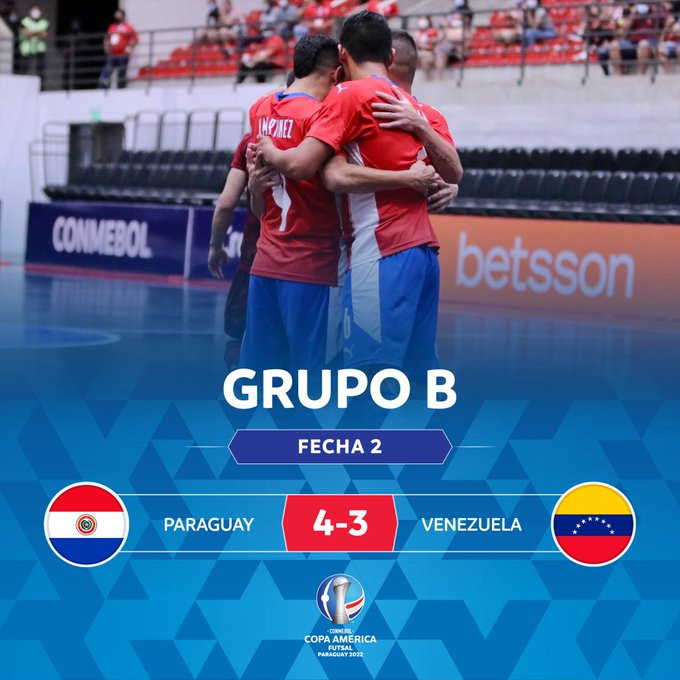 Paraguay saw off Venezuela to make a winning start to the Copa América de Futsal ©Twitter/CopaAmerica