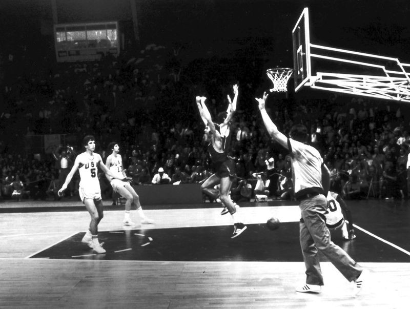 The United States defeat to the Soviet Union at Munich 1972 was the first time they had not won the Olympic basketball gold medal ©Getty Images