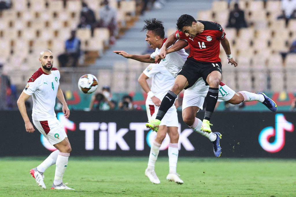 The stadium had been due to stage yesterday's quarter-final between Egypt and Morocco but the match was moved because of the CAF suspension ©Getty Images