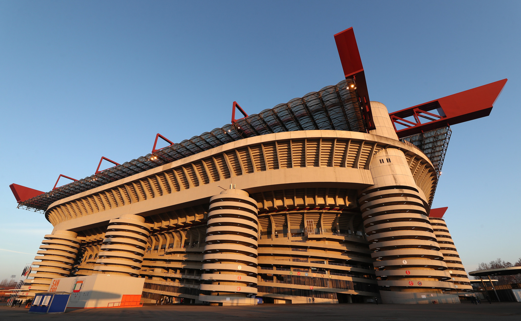 The historic Stadio Giuseppe Meazza, or San Siro, holds more than 80,000 people and was opened in 1926 ©Getty Images
