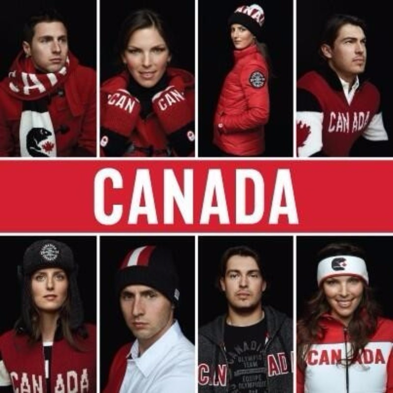 Hudson Bay-designed Canadian kit at Sochi 2014 ©COC