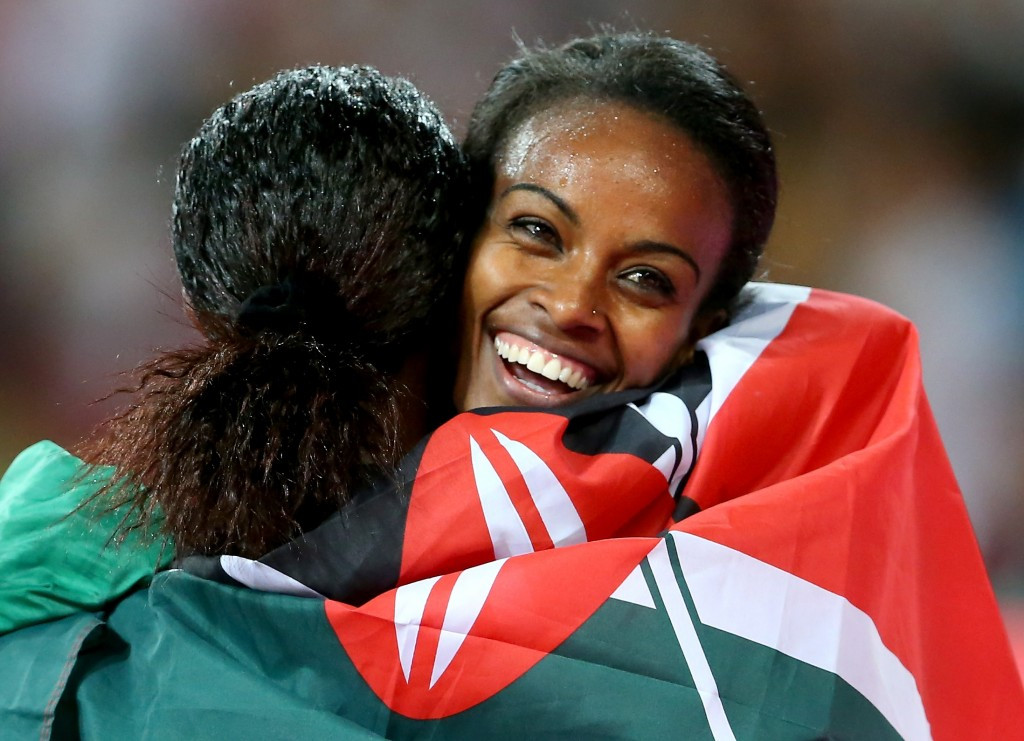 Ethiopia's Genzebe Dibaba smashed the world indoor mile mark in Stockholm tonight, running 4:13.31 ©Getty Images