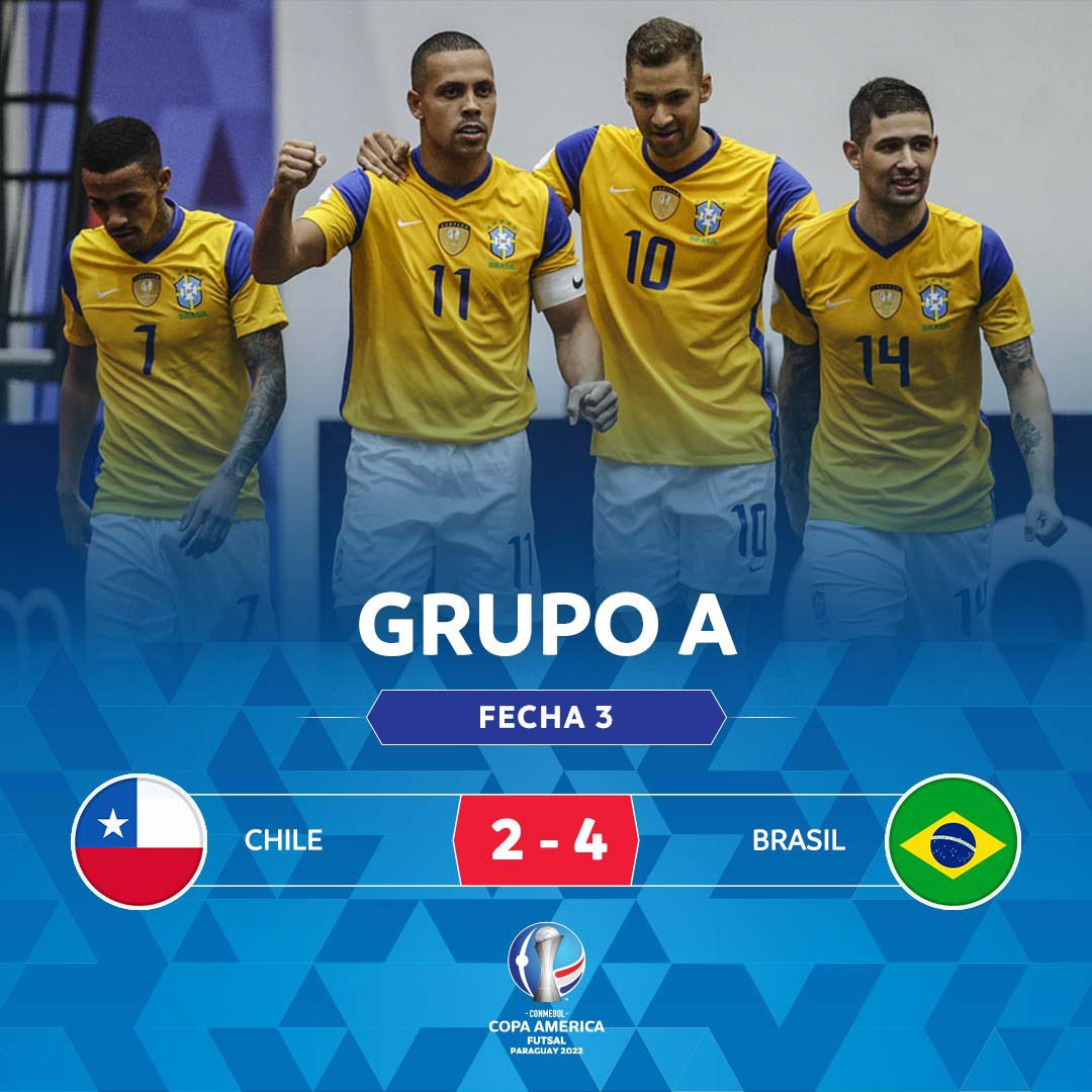 Winless Chile lost their third straight game, this time against Brazil ©Twitter/CopaAmerica