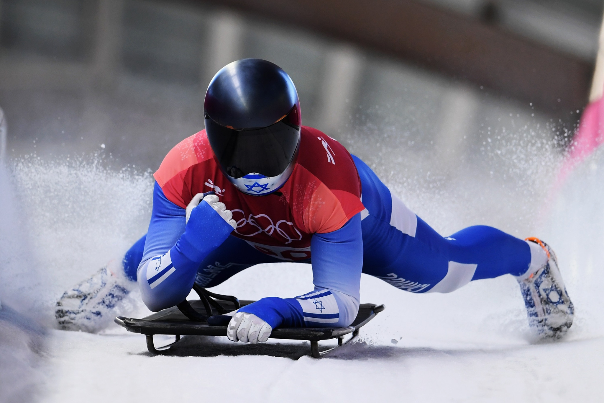 Adam Edelman represented Israel in the men's skeleton at Pyeonchang 2018 but has lost his appeal for a place in the two-man bobsleigh at Beijing 2022 ©Getty Images