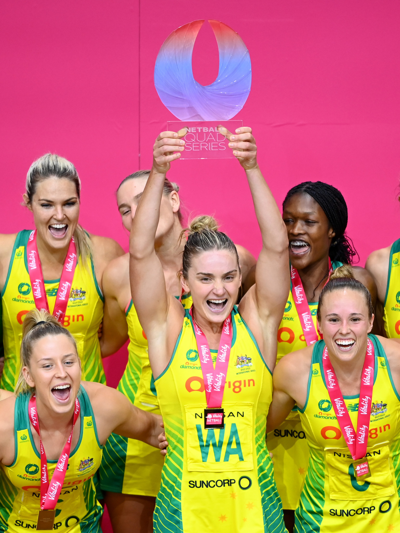 Australia currently sit top of the netball world rankings ®Getty Images