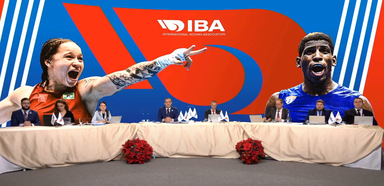 Umar Kremlev, fourth from left, had served as the Russian Boxing Federation's secretary general from February 2017 until his election as IBA President in December 2020 ©IBA