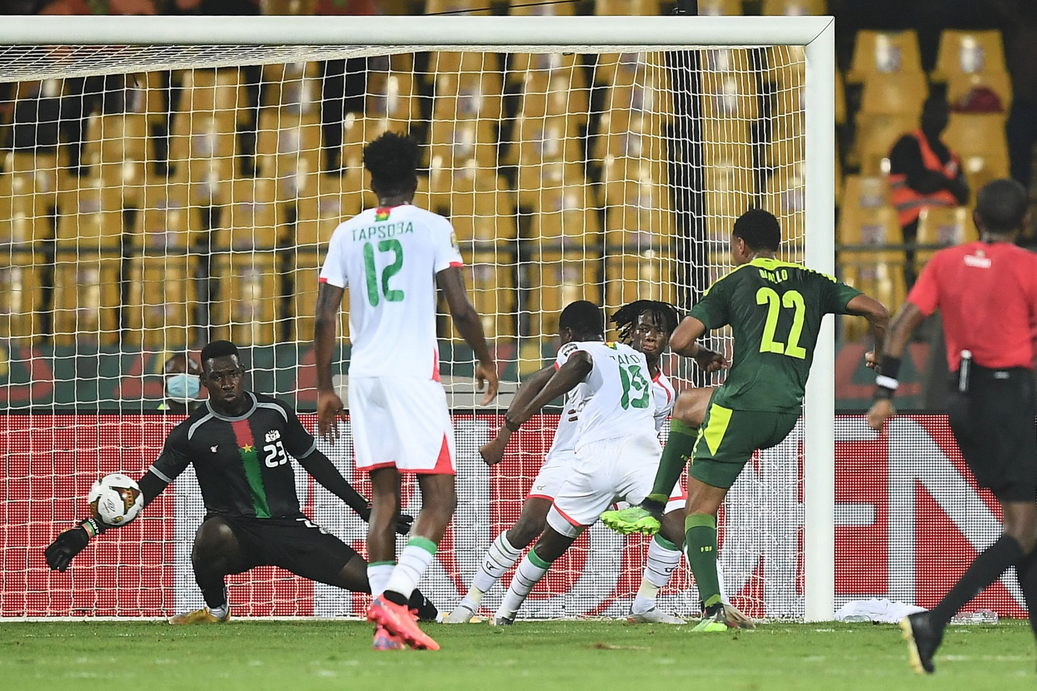 Abdou Diallo grabbed Senegal's opener with 20 minutes remaining against Burkina Faso ©Getty Images