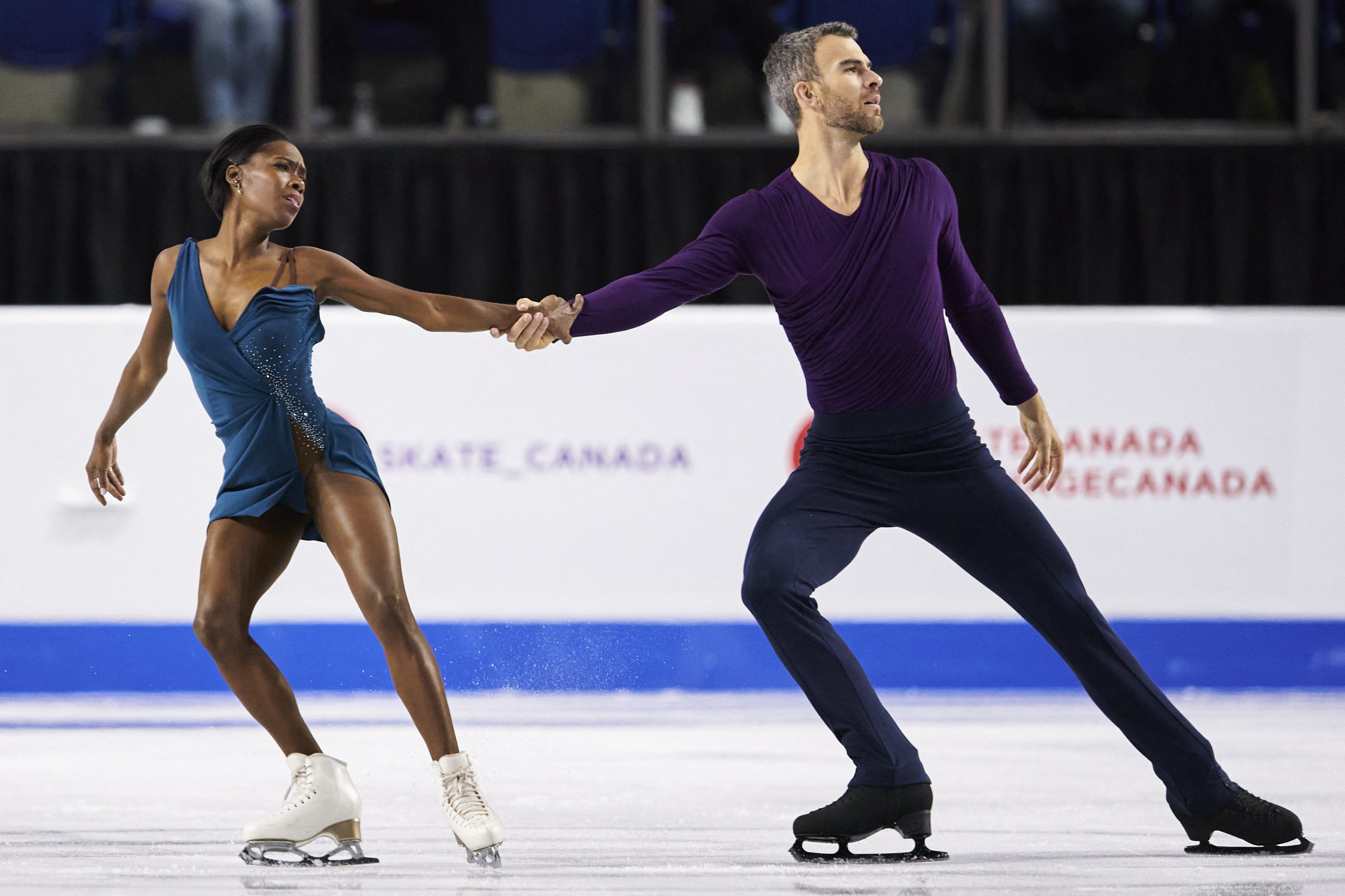 Vanessa James and Eric Radford are on the Canada squad for the team event ©Getty Images