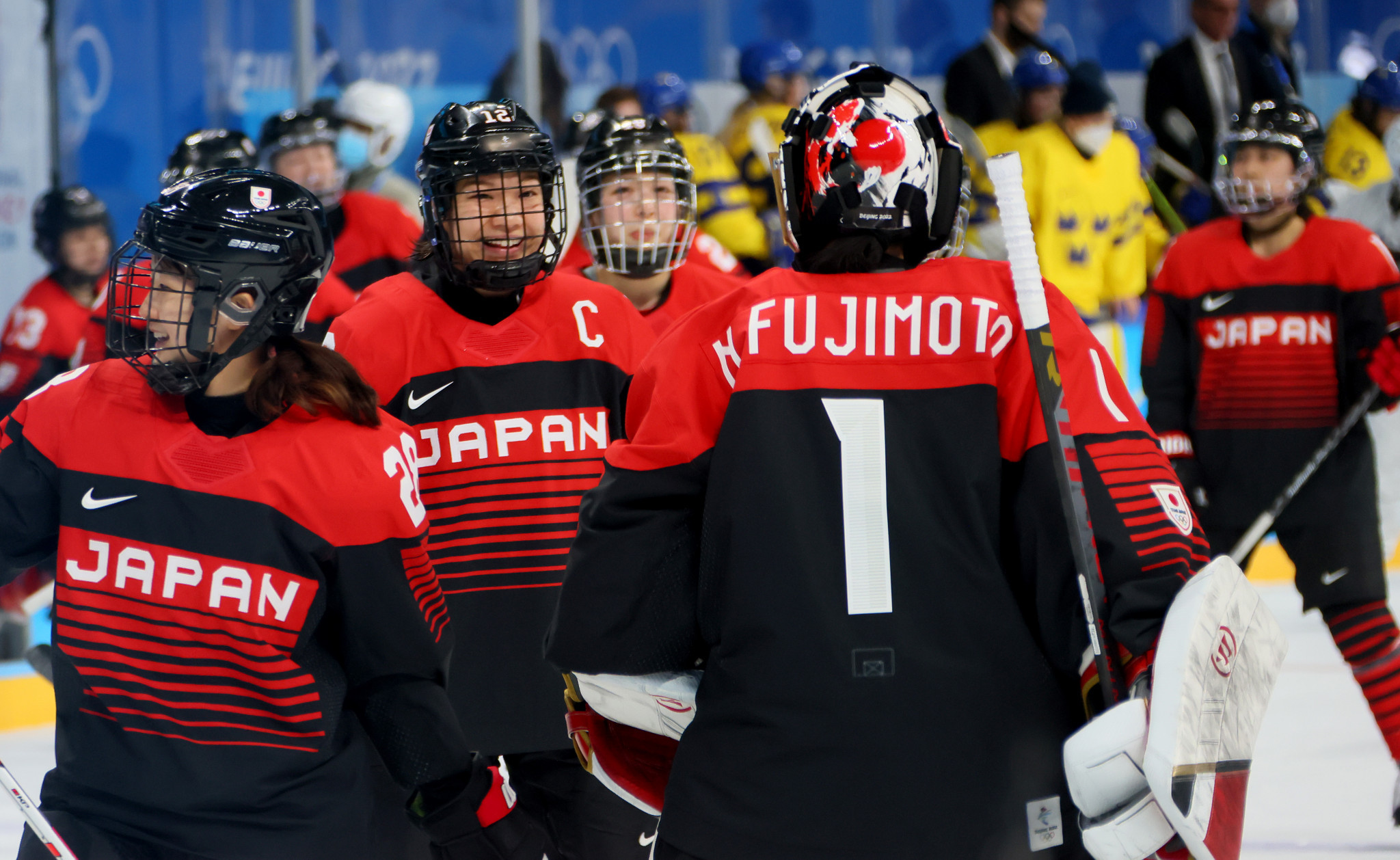 Japan defeated Sweden 3-1 in Beijing in ice hockey ©Getty Images