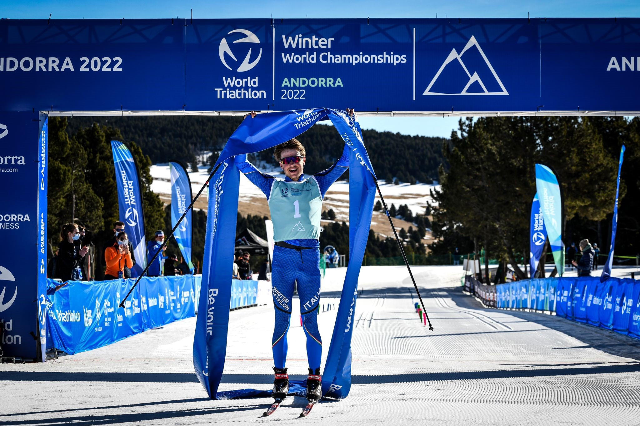 Pesavento and Medvedeva win in World Triathlon Winter Championships