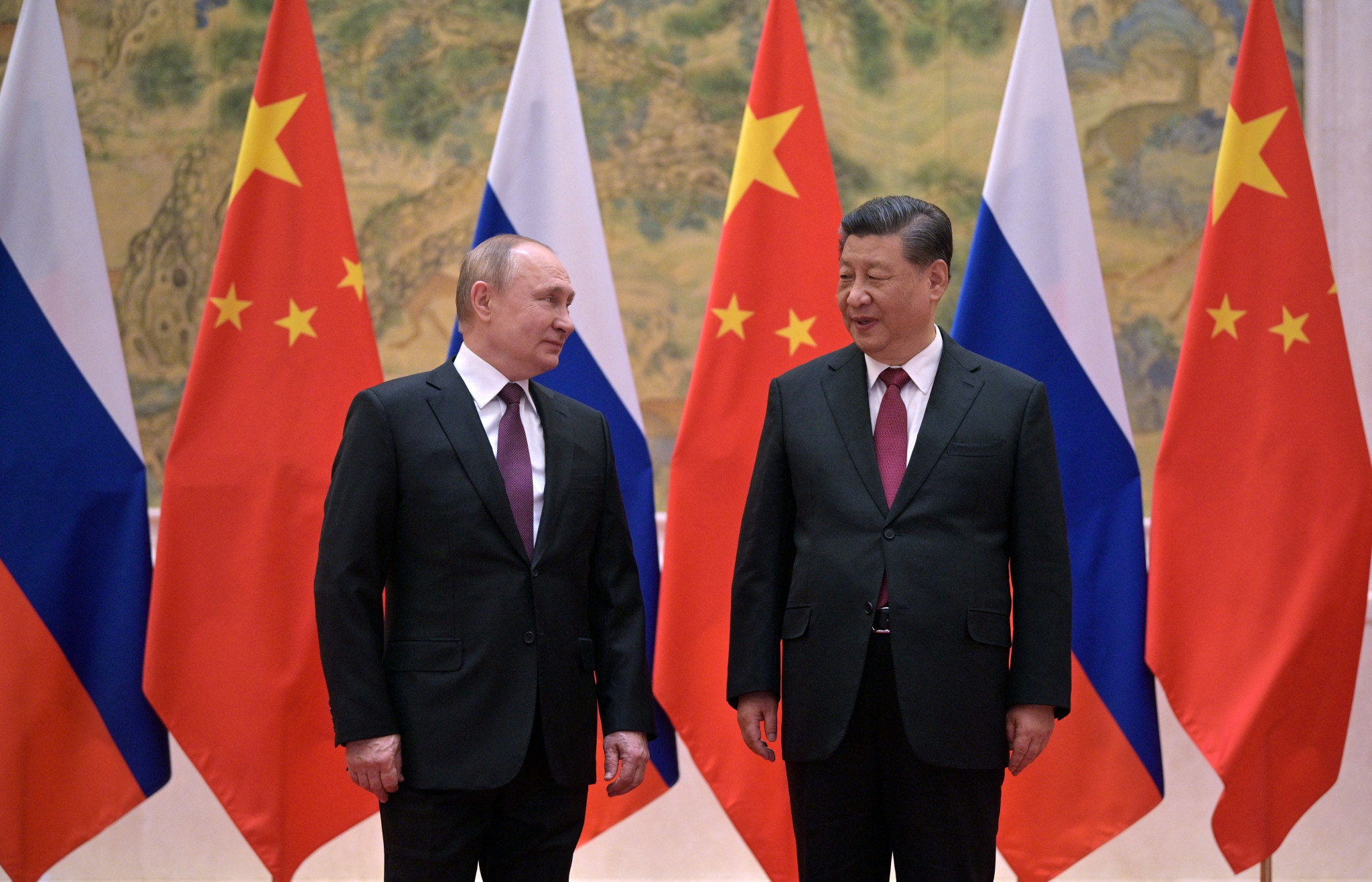 Russian and Chinese Presidents Vladimir Putin and Xi Jinping have used Beijing 2022 as an opportunity for their first face-to-face meeting in more than two years ©Getty Images