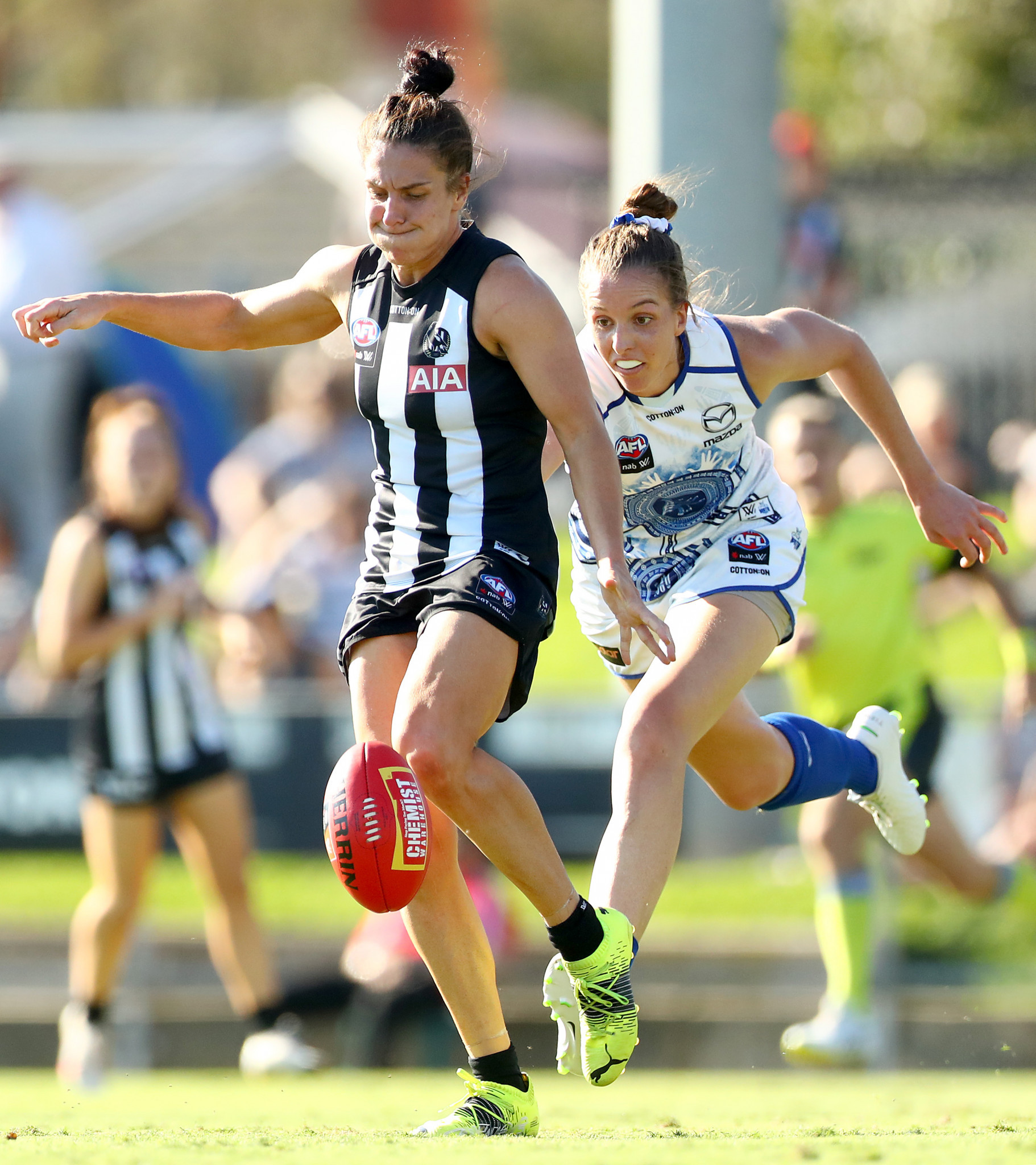 Ash Brazill has played for Collingwood in the AFLW since 2017 but is taking a year off to try to get selected for Birmingham 2022 ©Getty Images