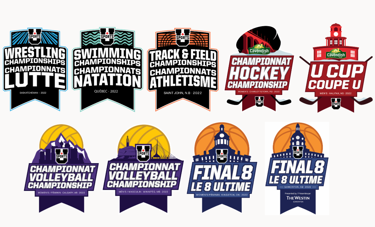 Nine U SPORTS National Championship events are scheduled to be held from March 24 until April 3 ©U SPORTS