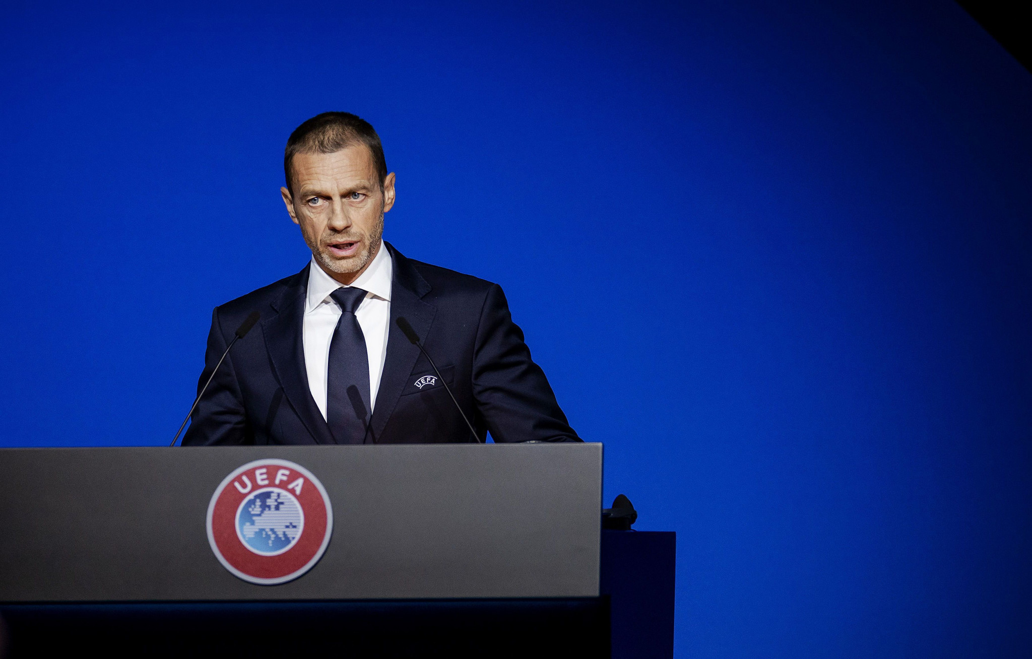 UEFA President Aleksander Čeferin predicts football will be stable and united in 2022 ©Getty Images