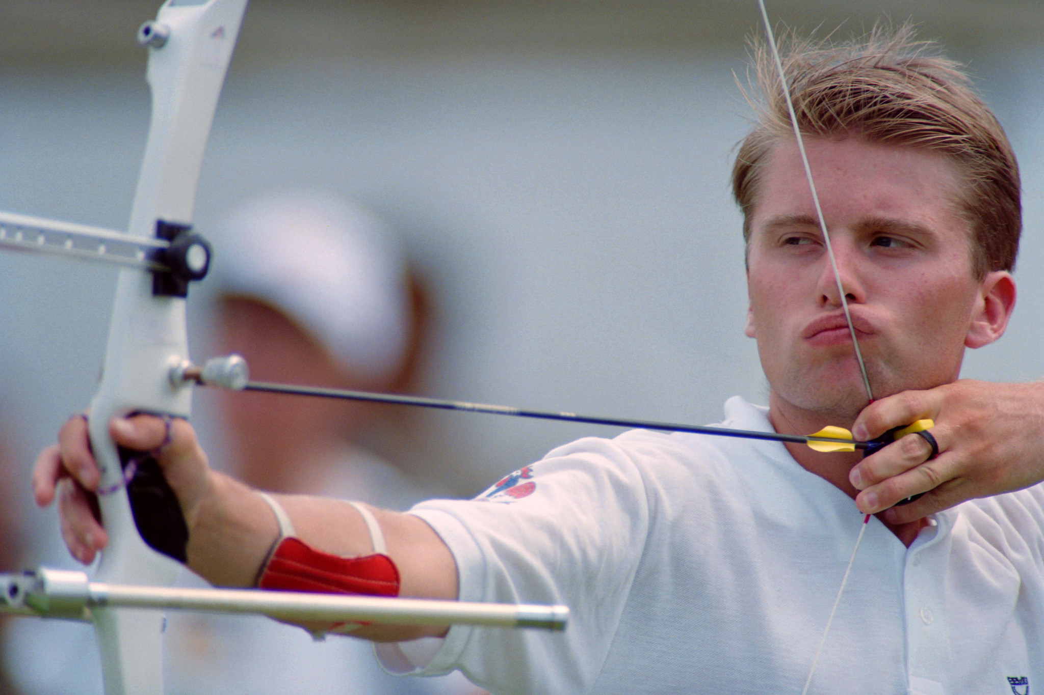 Sébastien Flute won individual men's archery gold at the Barcelona 1992 Olympic Games ©Getty Images