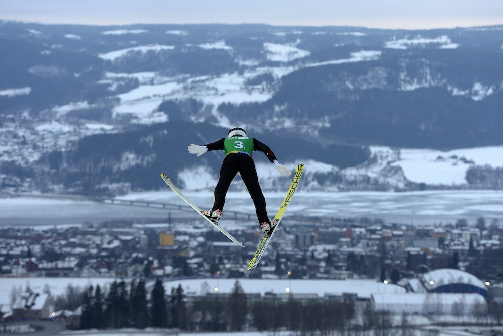 The ski jumping mixed team final was one of the highlights on day six ©YIS/IOC