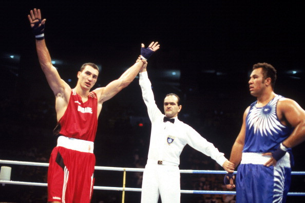 Wladimir Klitschko won Olympic gold at Atlanta 1996 ©Getty Images