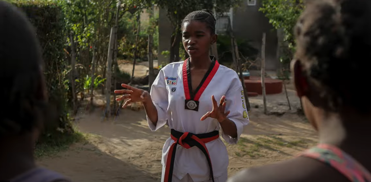 Teenage taekwondo instructor recognised in IOC Women and Sport Awards